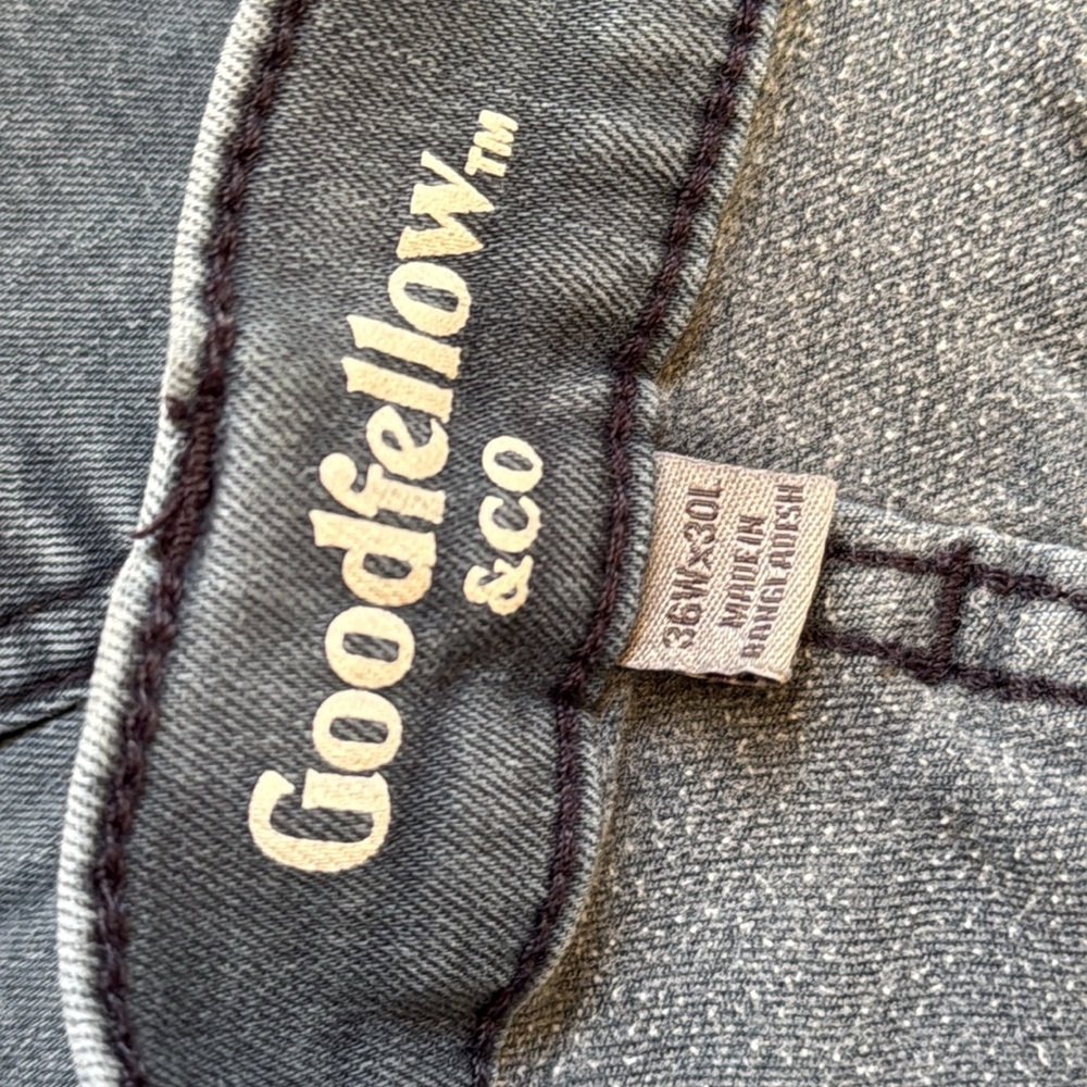 Goodfellow & Co Men's Blue Grey Jeans - Picture 5 of 5